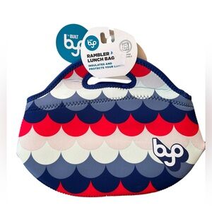 Bumkins Scallop Print Neoprene Lunch Bag